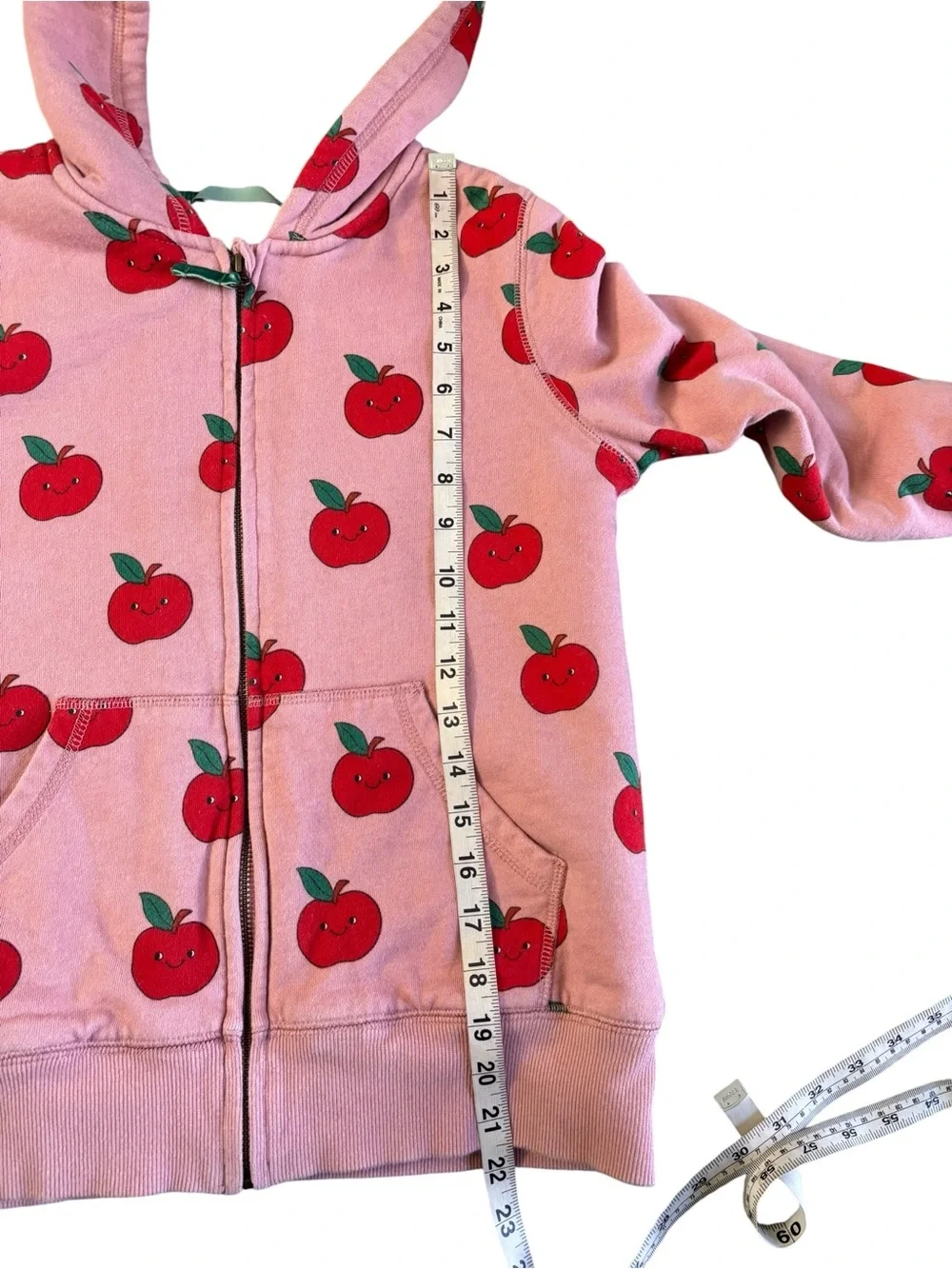 BODEN Pink Apple Print Jacket